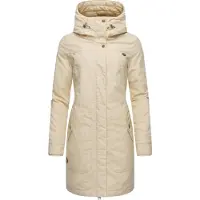 Ragwear Sobretudo de inverno 'Jannisa' bege / castanho / preto / branco