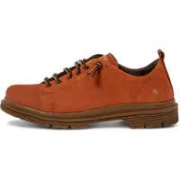 Art unisex. 1189712MH003_006 1897 Sapatos de couro laranja de Birmingham (46), Plano, 3 a 5cm, Cordão, Casual