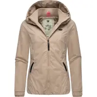 Ragwear Casaco funcionais 'Dizzie' cappuccino / preto