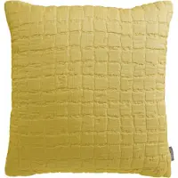 Vivaraise Capas de Almofada STONEWASH SWAMI - Amarelo - 45x45 cm