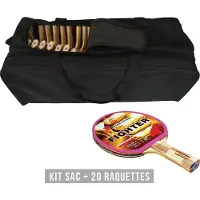 Sporti France Kit De Raquete (bolsa + 20 Raquetes) Fighter