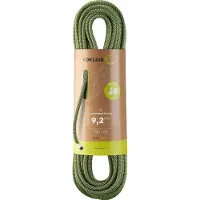 Edelrid - Cordas escalada - Hummingbird Eco Dry 9,2Mm Night-Citrus para Unissexo - Tamanho 40 m - Verde