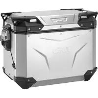 Givi Mala Laterai Trekker Outback Evo Smart Anodised 37l Monokey Cam-side Obkev48aar