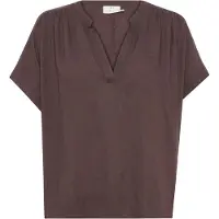 Kaffe Blusa 'KAMilia' chocolate