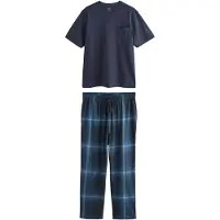 Next Pijama comprido azul / navy / branco