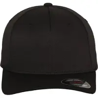 Brandit Boné '5 Panel' preto / branco