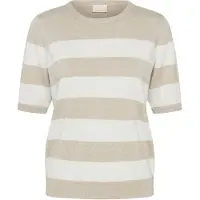 Kaffe Pullover 'KARegina' bege / branco natural