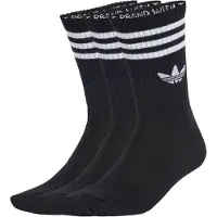 Adidas Originals Meias Crew 3 Stripes 3 Unidades