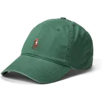 Ralph Lauren para homem. 710960726011 Boné de sarja de algodão com elástico verde (OSFA), Casual