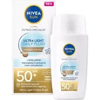 Nivea Protetor Solar Daily Fluid-medium Tinted 40 Ml