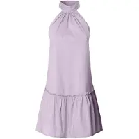 Pepe Jeans para mulher. PL953761 Vestido Lena lilás (S), Casual, Algodão, Sem mangas / correias