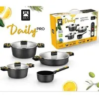BRA Conjunto De Panelas Daily Pro 4 Unidades