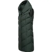 Ragwear Colete 'Natalka' verde escuro
