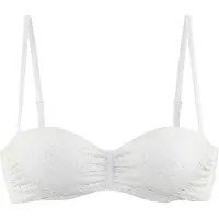 LASCANA Top de biquíni branco