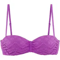 LASCANA Top de biquíni roxo