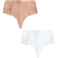 Next Cueca modeladora nude / branco