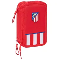 Safta Estojo Atletico De Madrid Triple Filled 36 Unidades