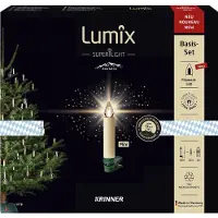 Krinner Luz Decorativa Superlight Bavaria Mini Flame 12 Unidades