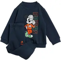 Adidas Fato de treino 'Disney Mickey Mouse' azul escuro / verde / vermelho-alaranjado / branco