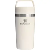 Stanley The Café-To-Go Travel Mug 12oz, Cream Gloss 10-12080-038 caneca térmica com tampa de rosca para beber, 350 ml