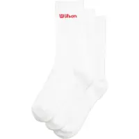 Wilson Meias Crew Logo 3 Unidades