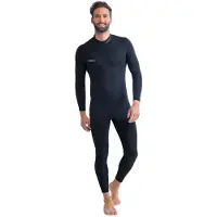Jobe Fato De Neoprene De Manga Comprida Com Fecho Nas Costas Atlanta 2 Mm