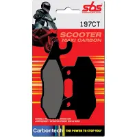 SBS Pastilhas De Freio De Cerâmica Hi-tech Street 197ct Carbon