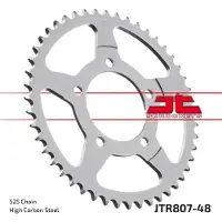 JT Sprockets Roda Dentada Traseira 525 Jtr807.48 Steel
