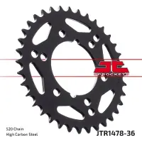 JT Sprockets Roda Dentada Traseira 520 Jtr1478.36 Steel