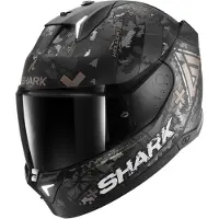 Shark Skwal i3 Hellcat Capacete Integral Mate/Preto/Antracite XS unissexo