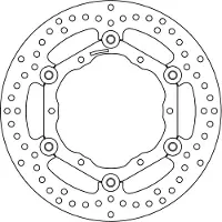 Brembo Disco De Freio Flutuante Oro 78b40813