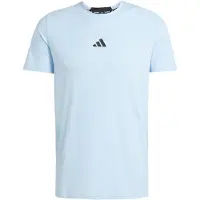 Adidas Camisa funcionais 'Designed For Training' azul pastel / preto