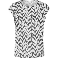 Saint tropez Blusa 'VegaSZ' preto / branco