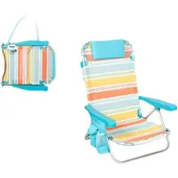 Aktive Cadeira De Praia 62420 5 Positioncs 55x48x75 Cm