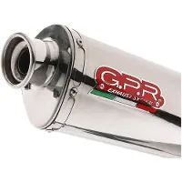 Gpr Exhaust Systems Silenciador Slip On Homologado Trioval Dual Yamaha Fjr 1300 17-20 Euro 4
