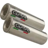Gpr Exclusive Silenciador Slip On Homologado M3 Inox Dual 998 R-fe 01-04