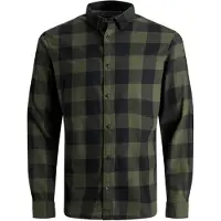 Jack & Jones Camisa oliveira / preto