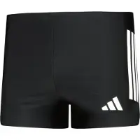 Adidas Calções de banho desportivos '3-Stripes Swim Boxers' preto / branco