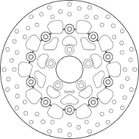 Brembo Disco De Freio Flutuante Oro 78b40828