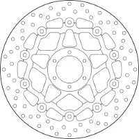 Brembo Disco De Freio Flutuante Oro 78b408a3