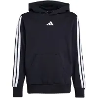 Adidas Sweatshirt de desporto preto / branco