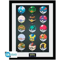 Abysse Corp Pôster De Pokébolas Pokémon