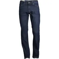 Gant para homem. 1000261 Calças de ganga de corte regular azul (33/34), Casual, Algodão, Denim