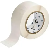 Brady THT-53-424-3 etiquetas de papel branco 50,80 x 12,70 mm