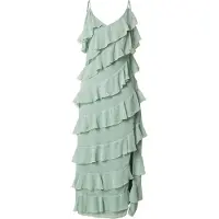 Vila Vestido Midi Sem Mangas Luna Strap Ankle