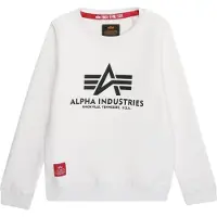 Alpha industries Sweatshirt preto / branco
