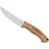 FOX Knives Fenix FX649-OL Niolox, Olive Wood, faca de caça, Yevgeny Khokhlov design