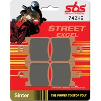 SBS Pastilhas De Freio Sinterizadas 740hs