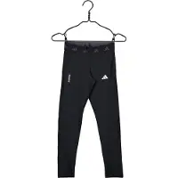 Adidas Calças de desporto 'TECHFIT' preto / branco