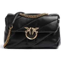 Pinko Mala de ombro 'Love Classic' preto